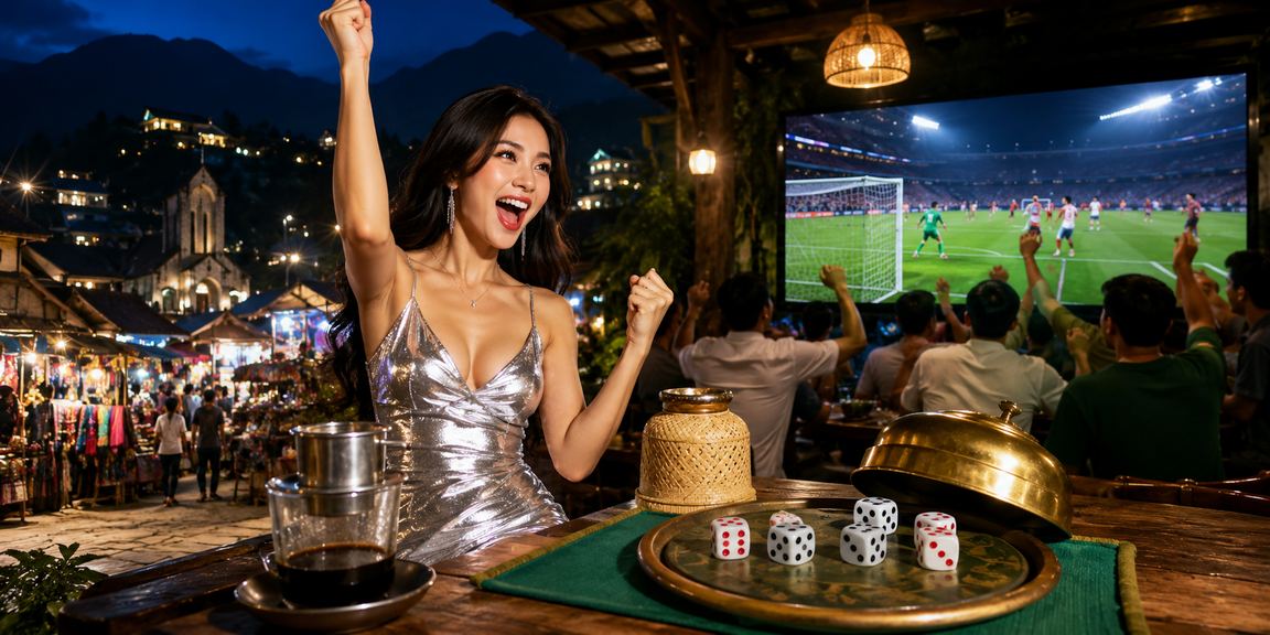 Trò chơi Tài Xỉu xúc xắc tại Sapa với phong cách Việt Nam